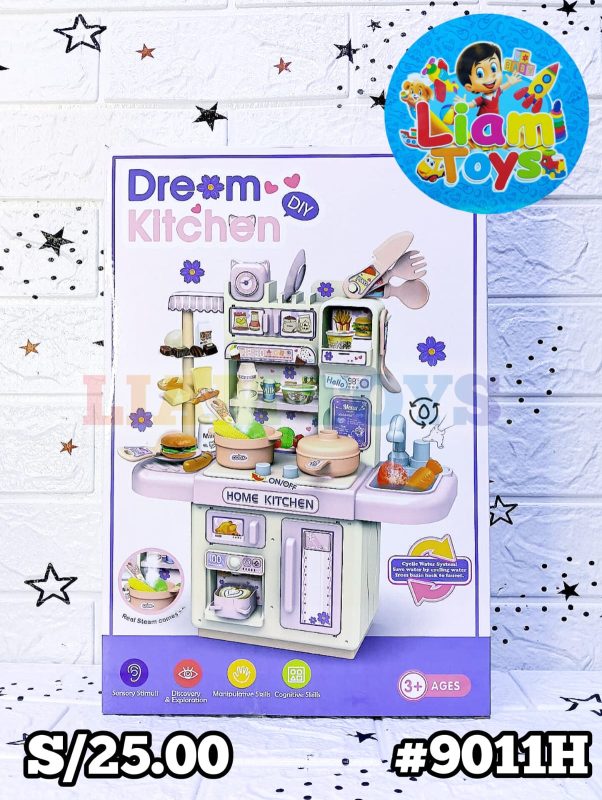 DREAM KITCHEN MINI ROSADO/AZUL