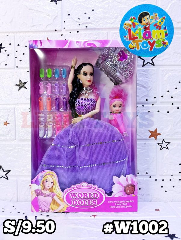 MUÑECA C/BB & ZAPATOS