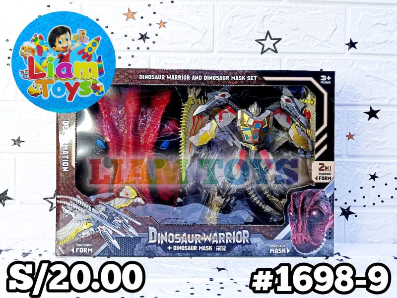 DINO C/ MASCARA CAJA