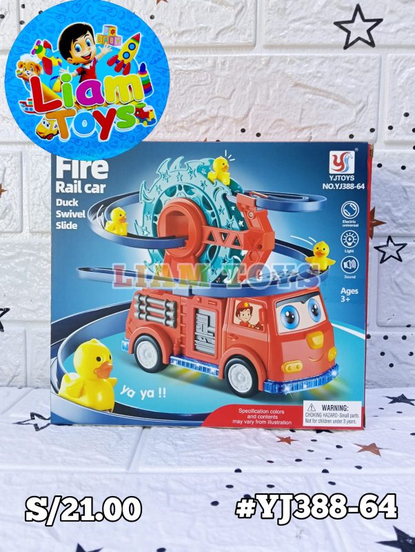 BOMBERO C/PATITO A PILA