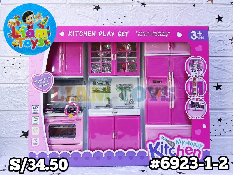 KITCHEN ROSADO X3 CAJA