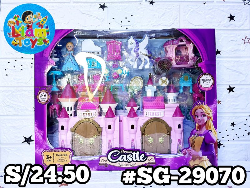 CASTILLO C/ACCESORIOS CAJA