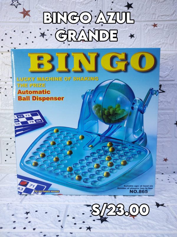 BINGO AZUL GRANDE