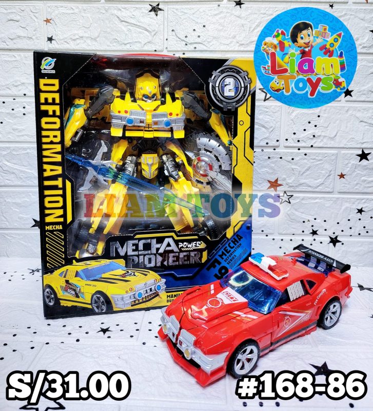 ROBOT MECHA PIONER CAJA