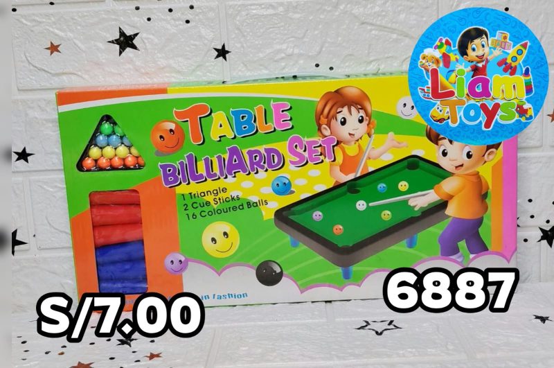 TABLE BILLAR CAJA PEQ