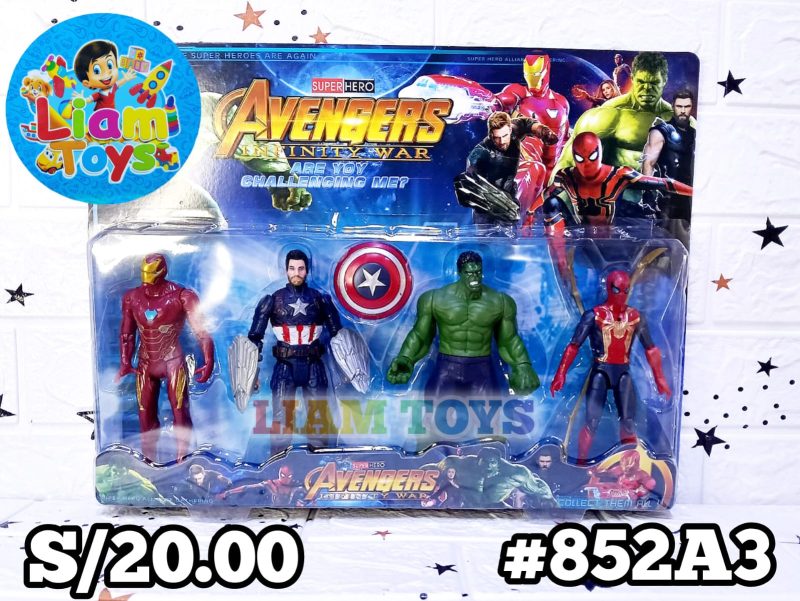 MUÑECO X4 AVEN BLISTER