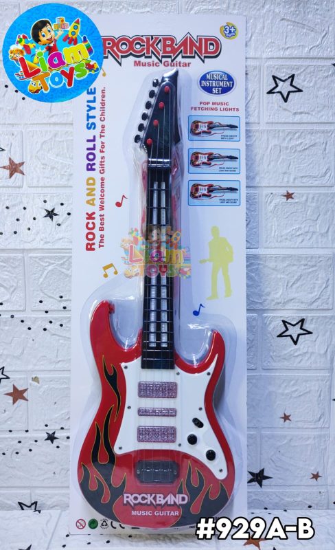 GUITARRA C/ LUCES BLISTER GRANDE