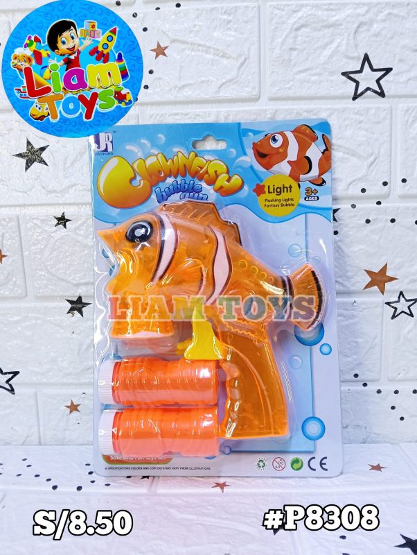 BURBUJA TRANSP. DINO/PEZ BLISTER