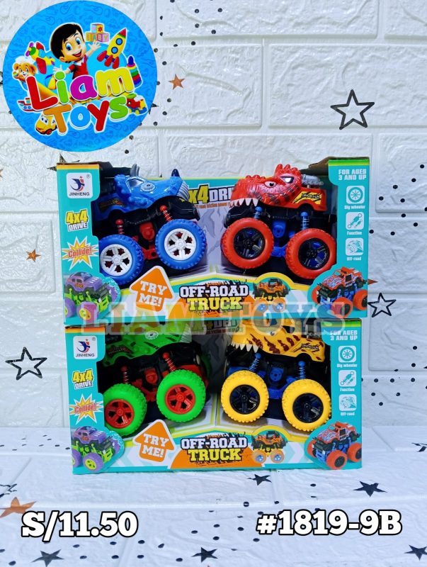 CARRO MOSTER PEQUEÑO X2 CAJA