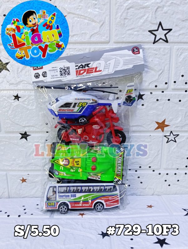 MEDIOS TRANSPORTE X4 BOLSA