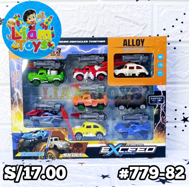 CARRO X8 METAL EXCEED CAJA