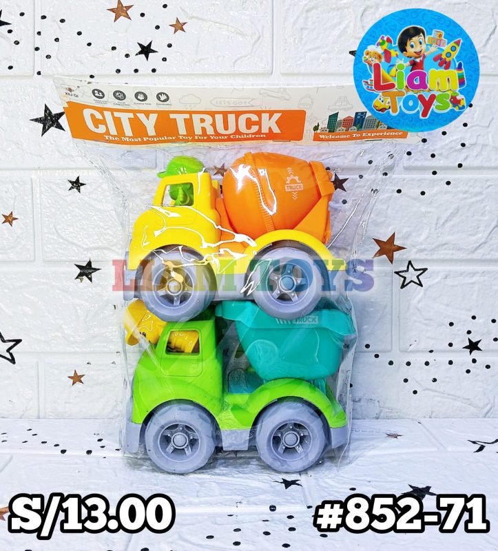 TRUCK X2 C/MUÑECO BOLSA