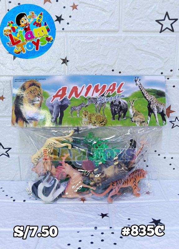 ANIMALES GRANJA DINO SALVAJE  BOLSA