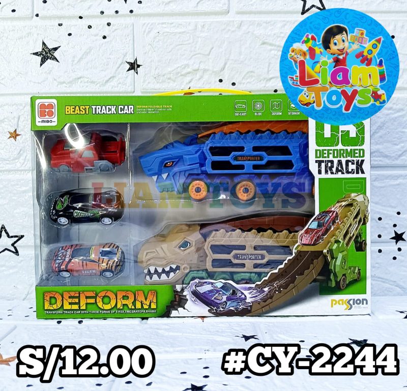 PORTACARROS DINO CAJA VERDE