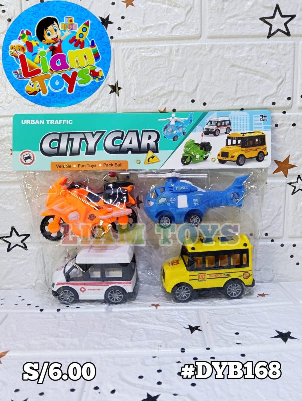 CARRO CITY CAR X4 BOLSA