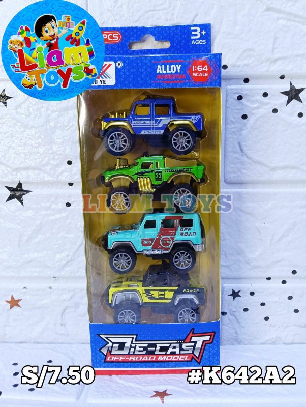 CAMIONETA X4 METAL CAJA