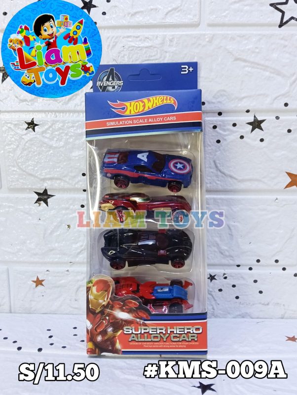 CARRO X4 METAL HEROE CAJA