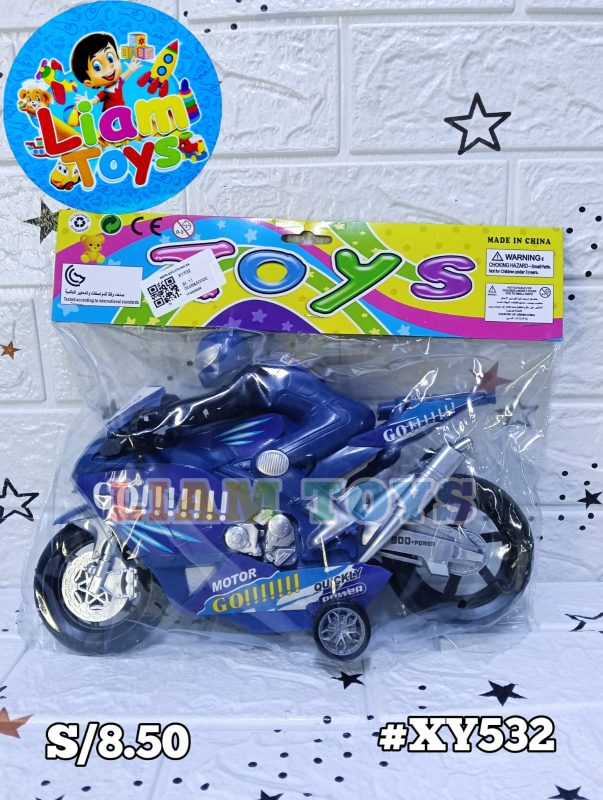 MOTO C/PILOTO BOLSA