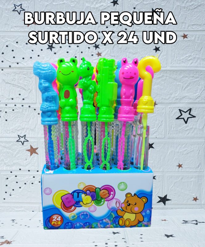 BURBUJA BARA MINI X24PCS
