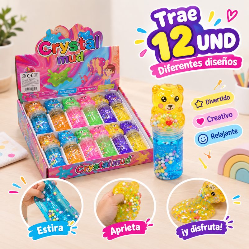 SLIME DOBLE X12 CAJA 7M