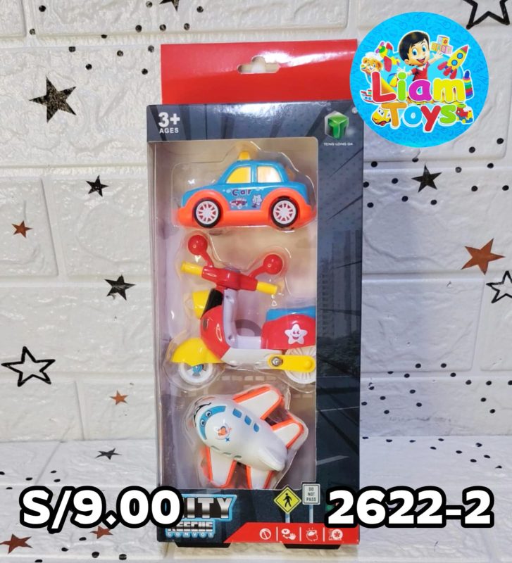 CARRO CITY X3 CAJA
