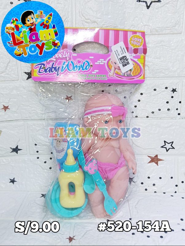 BEBE C/ACCESORIOS BOLSA
