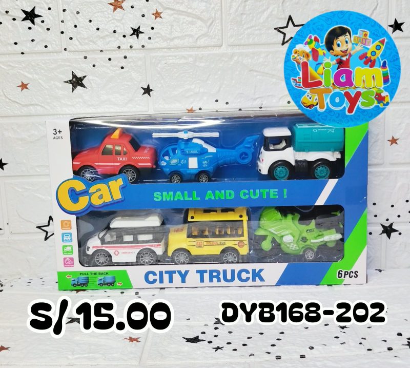 SET CARRO X6 CITY CAJA