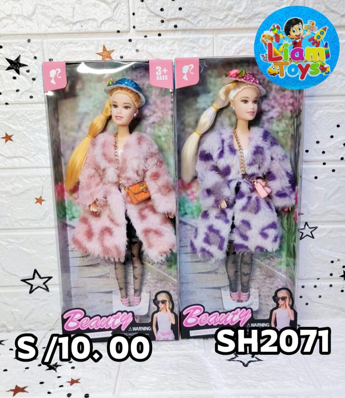 MUÑECA C/ABRIGO BEAUTY CAJA