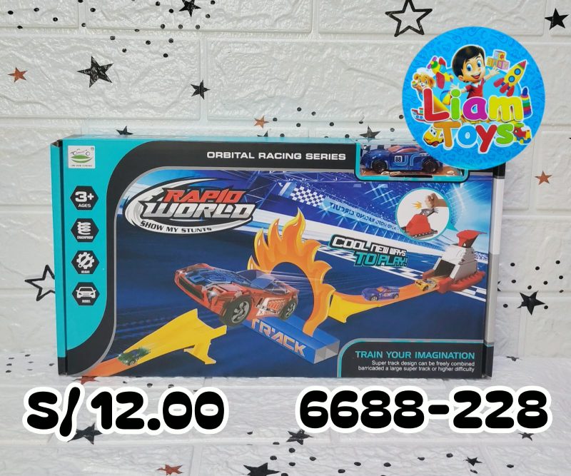PISTA RAPIO WORLD CAJA