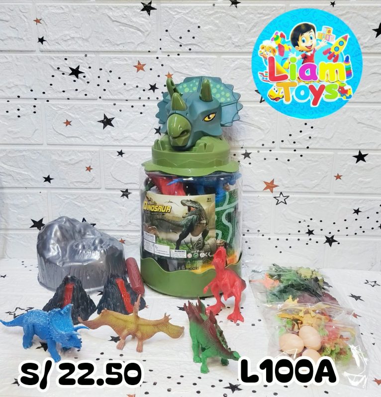 DINO C/ACCESORIOS FRASCO