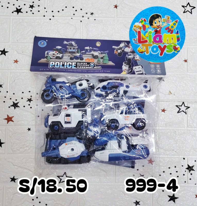 SET CARRO X6 BOLSA POLICE