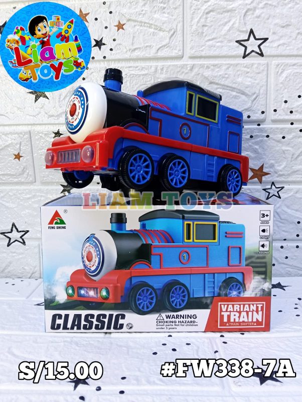 TREN TRANFORMABLE C/LUCES
