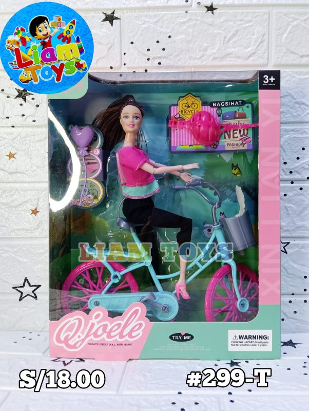 BARBIE BICICLETA CAJA