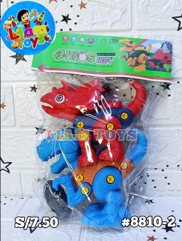 DINO DIDACTICO X2 BOLSA