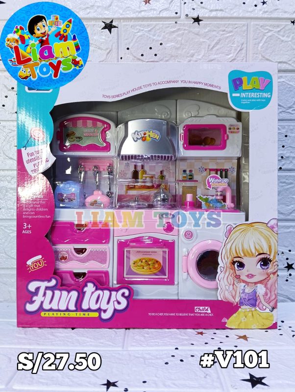 KITCHEN X3 CAJA FUN TOYS