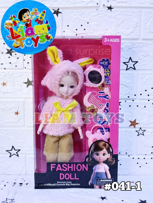 MUÑECA COREANA C/LENTE CAJA