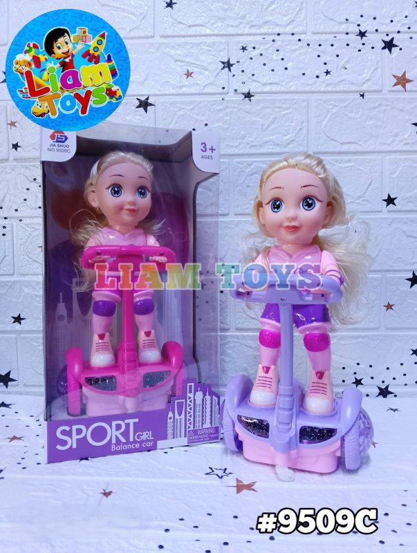 MUÑECA SCOOTER MUSICAL