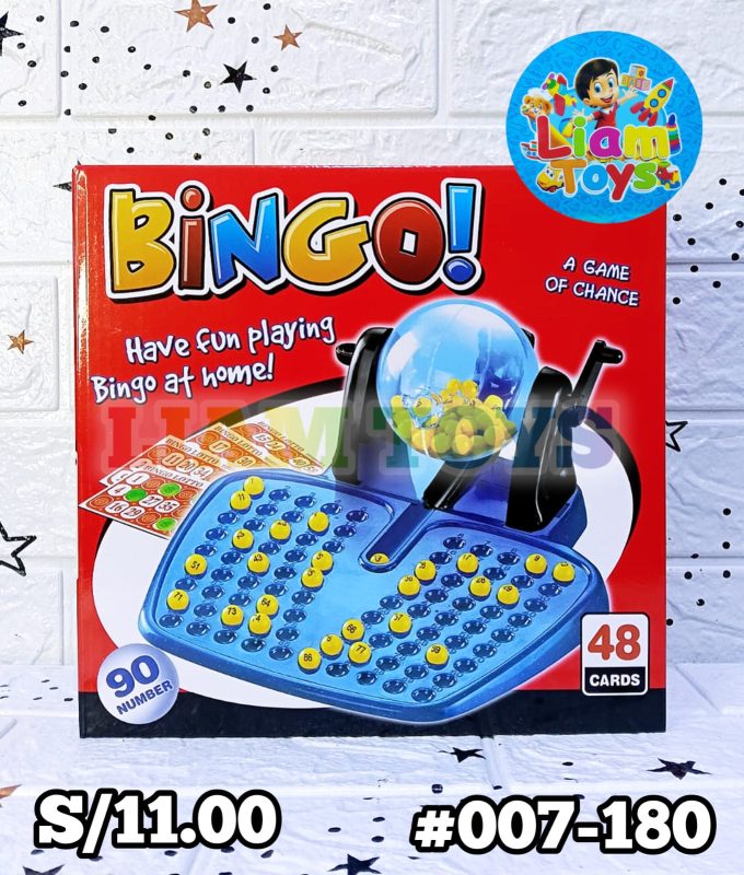 BINGO MEDINO ROJO 90NRO