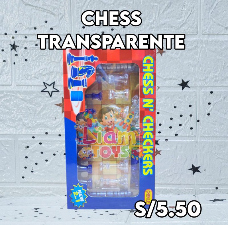 CHESS AJEDREZ TRANSPARENTE