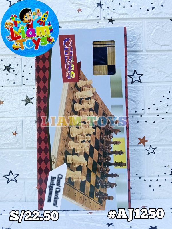 AJEDREZ DE MADERA MEDIANO