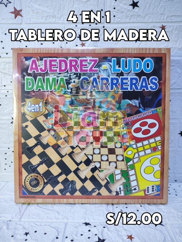 AJEDREZ 4-1 GRANDE