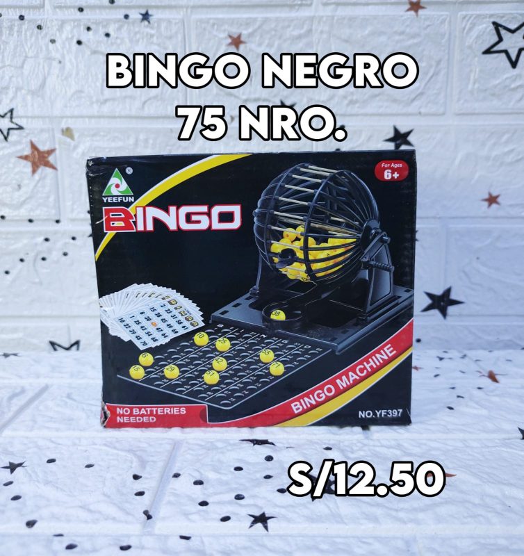 BINGO NEGRO  CHICO