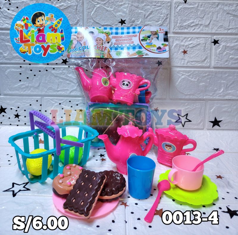SET DE TE BOLSA CANASTA