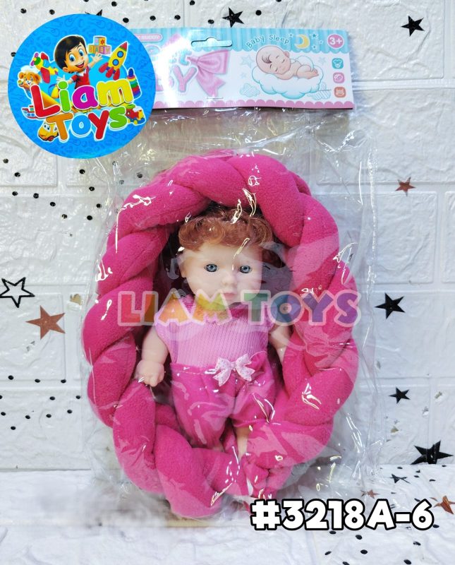 MUÑECA C/COJIN TRENZADO