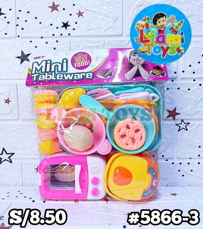 SET COCINA C/MICROONDA BOLSA