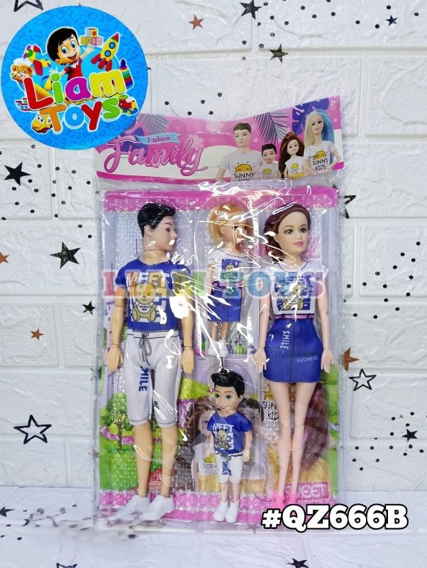 FAMILIA MUÑECA BOLSA
