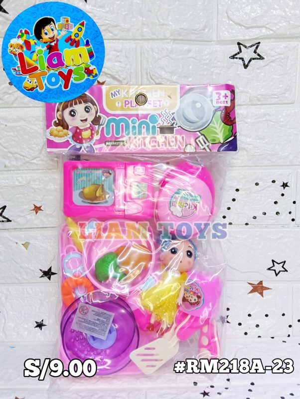 MINI KITCHEN C/ACCESORIOS BOLSA