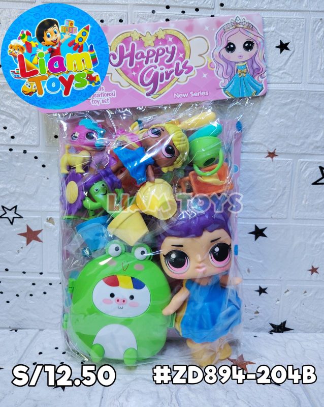 SET DE BELLEZA MUÑECA BOLSA