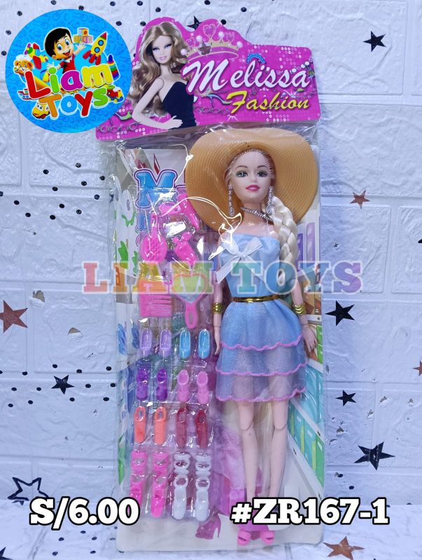MUÑEA C ZAPATO BOLSA