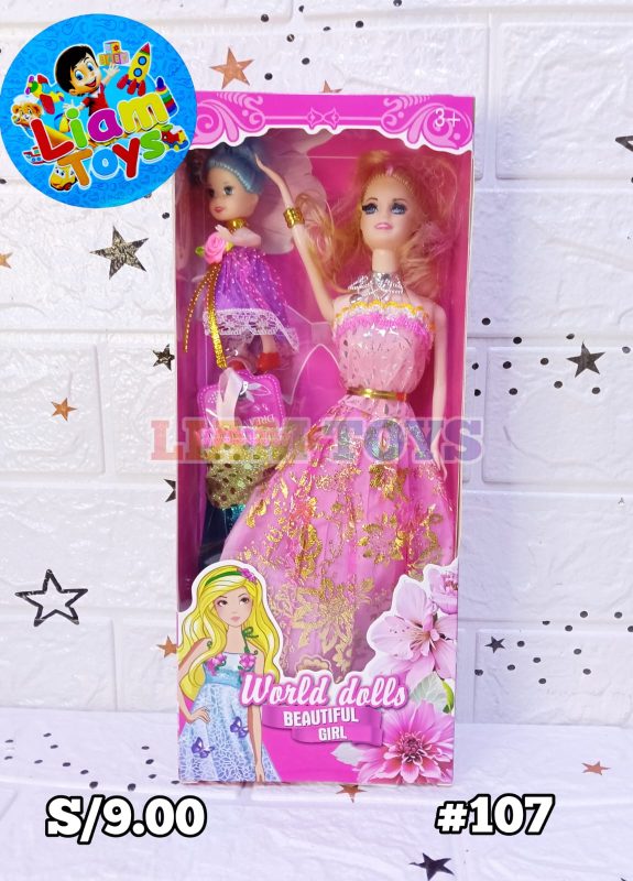 MUÑECA C/BESTIDO DOLL
